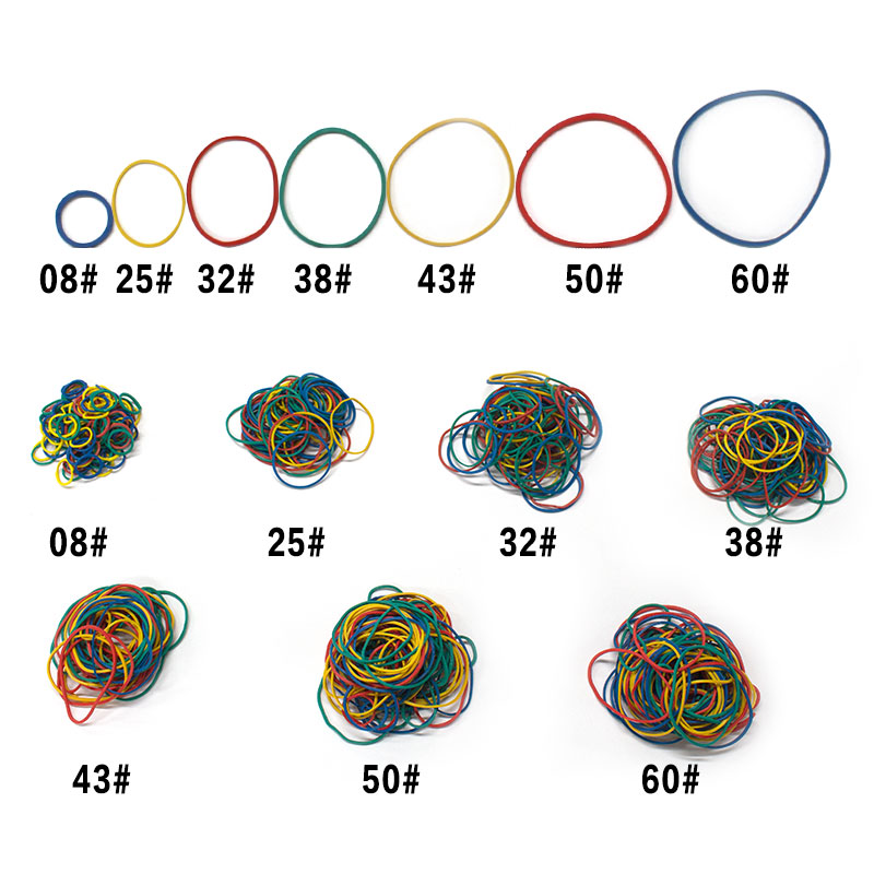 Assorted Color Natural Rubber Bands for Kids Craft & Learning – Wholesale 4