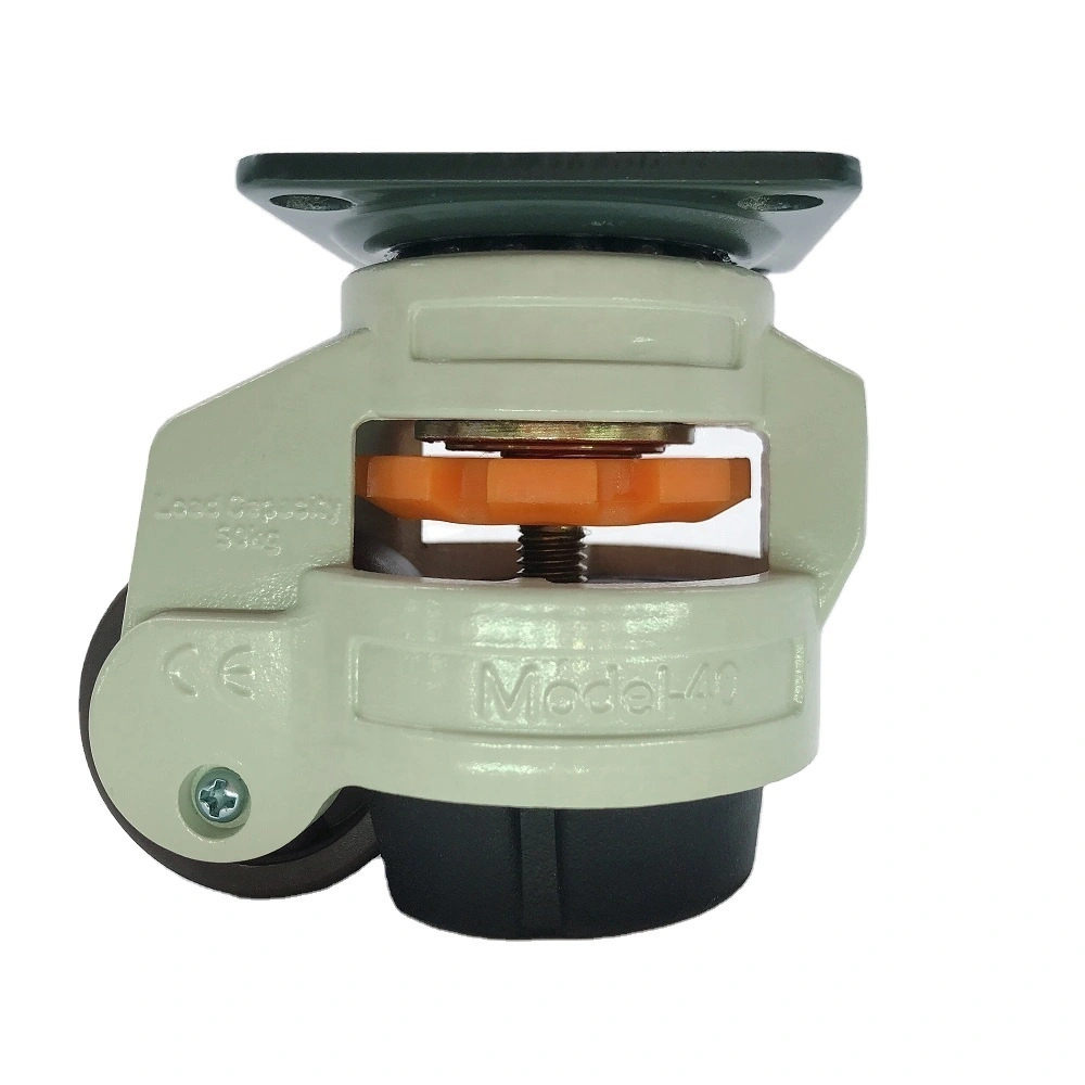 Small Leveling Adjustable GD40F Heavy Duty 50kgs Capacity Castor Wheels for Machine1 1