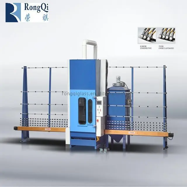 Good Price Automatic Tempering Glass Sandblasting Machine For Window Glass 1