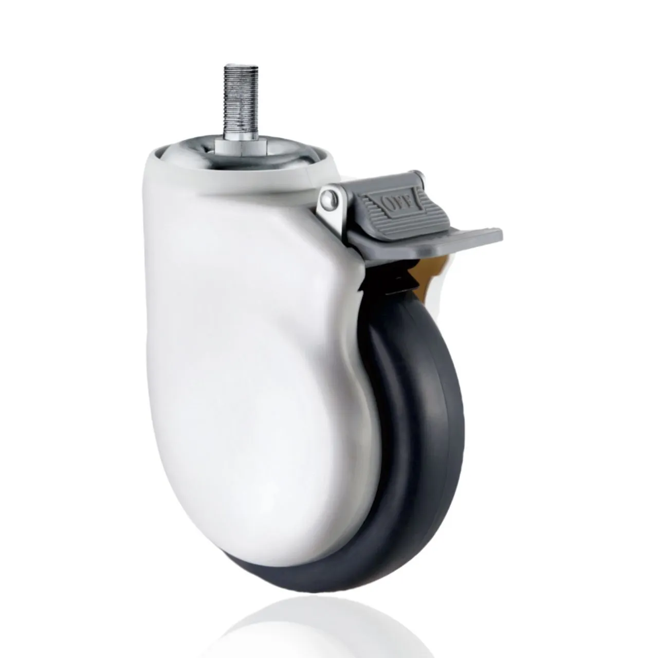 4 Inch Low-noise Operation Medical Caster Wheel For Hospital Equipments 1
