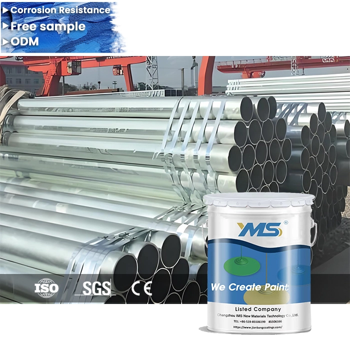 Free Sample Cold Galvanizing Aerosol Spray Paint Zinc Aluminum With Silver Colour For Rubber Coating 1