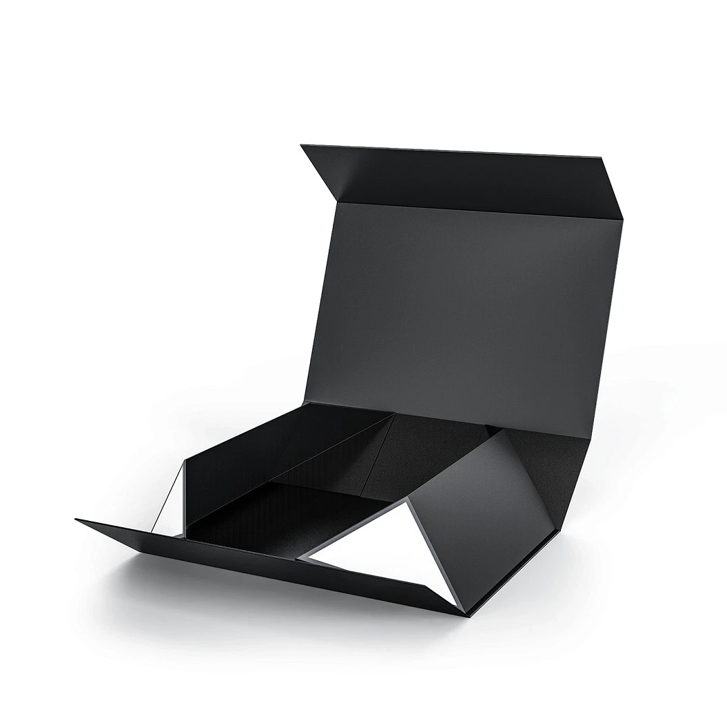 Custom Clothing Packaging Foldable Gift Paper Cardboard Rigid Box for Cosmetic Apprael Shipping Display Box Package Conveyance Magnetic Boxes 1