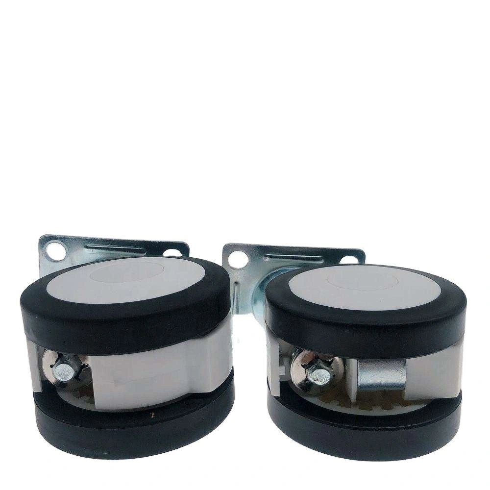 3 Inch 75mm Thermoplastic Rubber Tpr Caster Revolving Smoothly Locking Brake Noiseless Hospital Equipment Castor Wheels 1