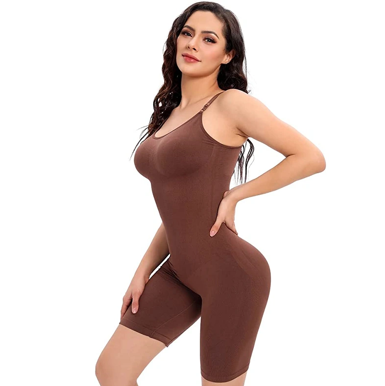 Bauchweg- und Oberschenkelformer Body für große Oberweite Fajas Shapewear P801# 1