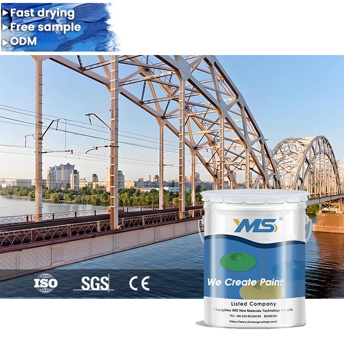 طلاء سائل إيبوكسي من شركة Yms، مضاد للتآكل، مناسب للأجهزة المتوسطة، تطبيق فرشاة الطلاء، Cas 79-10-7 1