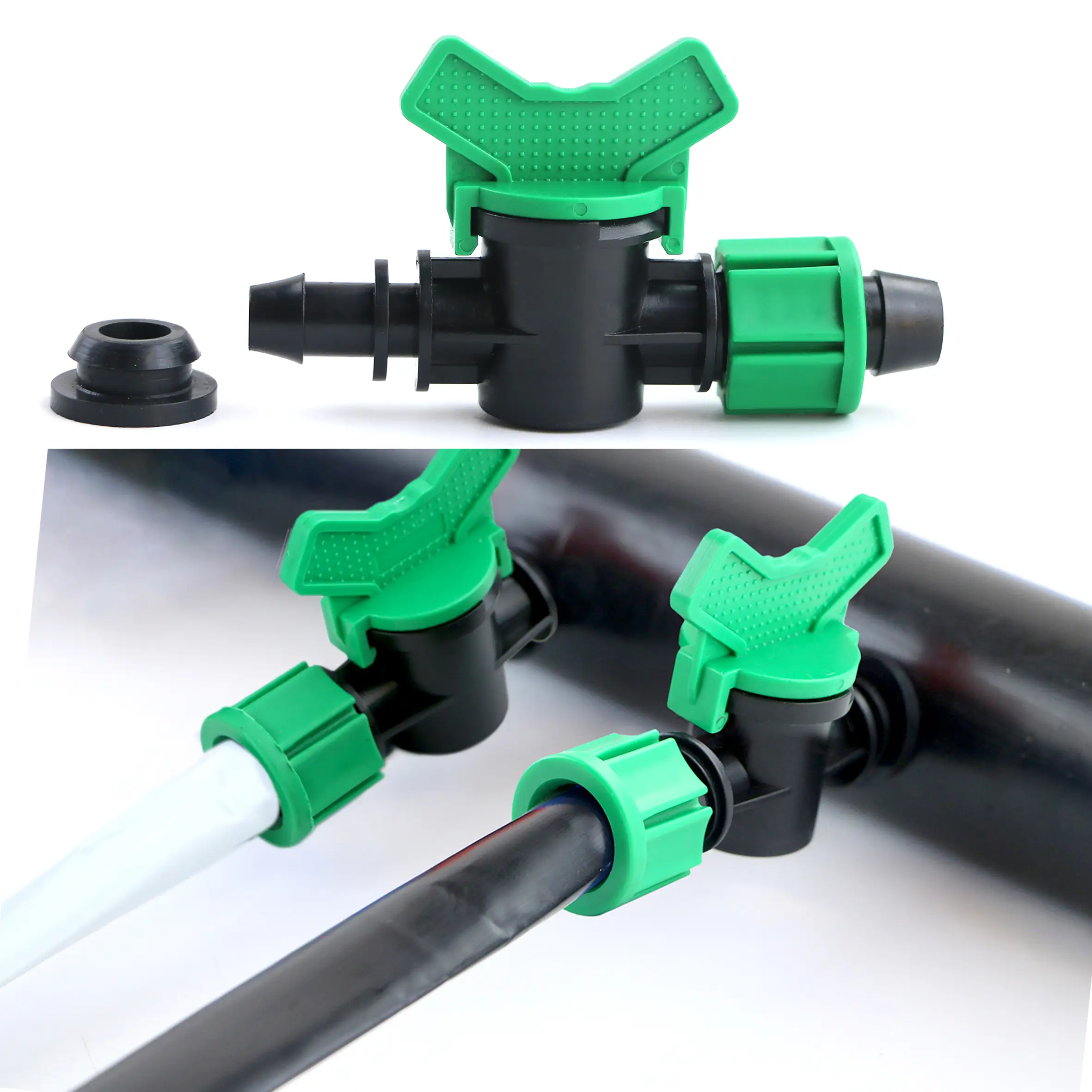 16-32mm塑料滴灌迷你阀，适用于农业灌溉 1