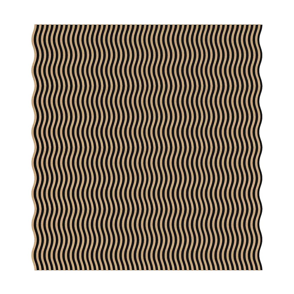 Acoustic Wood Slat Panels with 3D Design for Hospitals, Gyms, Homes & Outdoor 1