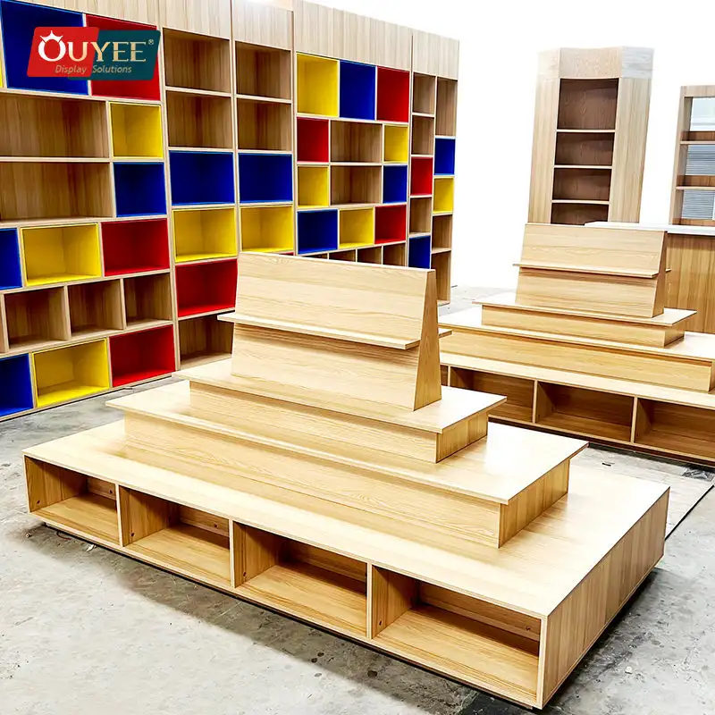 Armário personalizado para loja, prateleiras para livraria, biblioteca estudantil e infantil 1