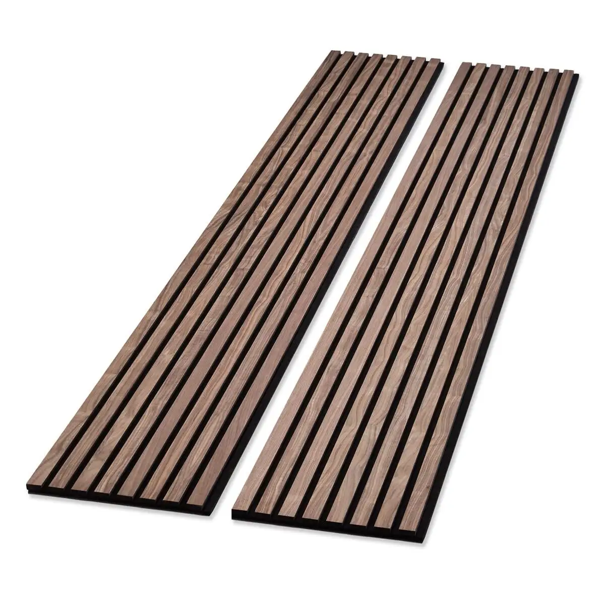 Painéal Fuaimiúil Slat Adhmaid Stórais SAM 2400x600mm Maisiúcháin Balla Ionsúiteacha Fuaime 1
