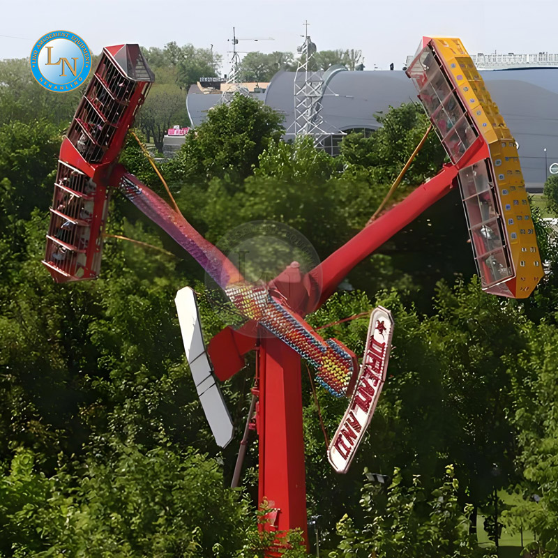 360° Kamikaze Thrill Hammer | Adrenaline Rush for Carnival Midways | LINO 5