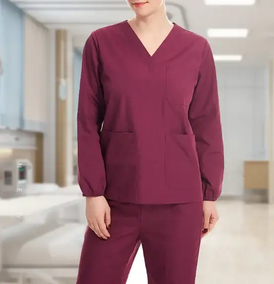 Conjuntos de uniformes de enfermera para mujer, personalizables y de alta calidad, con estampados de verano, chaquetas de uniforme médico, ropa de trabajo hospitalaria. 1