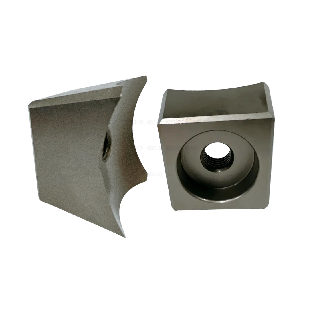 Diente de 2,02" con orificio para perno de 9/16"-12unf compatible con la trituradora forestal de corona de dientes cóncavos M1m203t Kc-203t 1