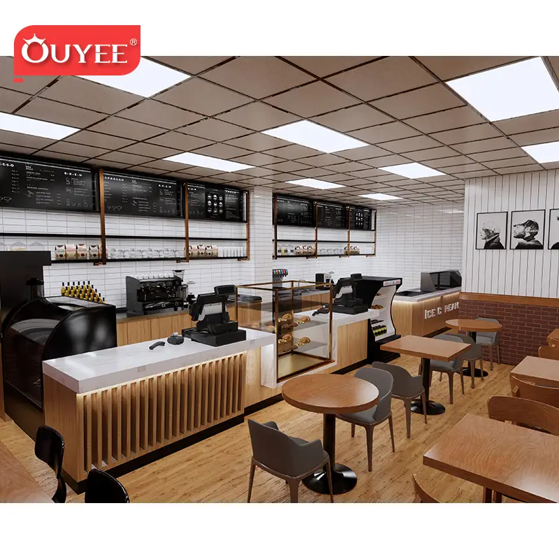 Balcão elétrico para quiosque de alimentos e café, ideal para sushi e batata assada. 1