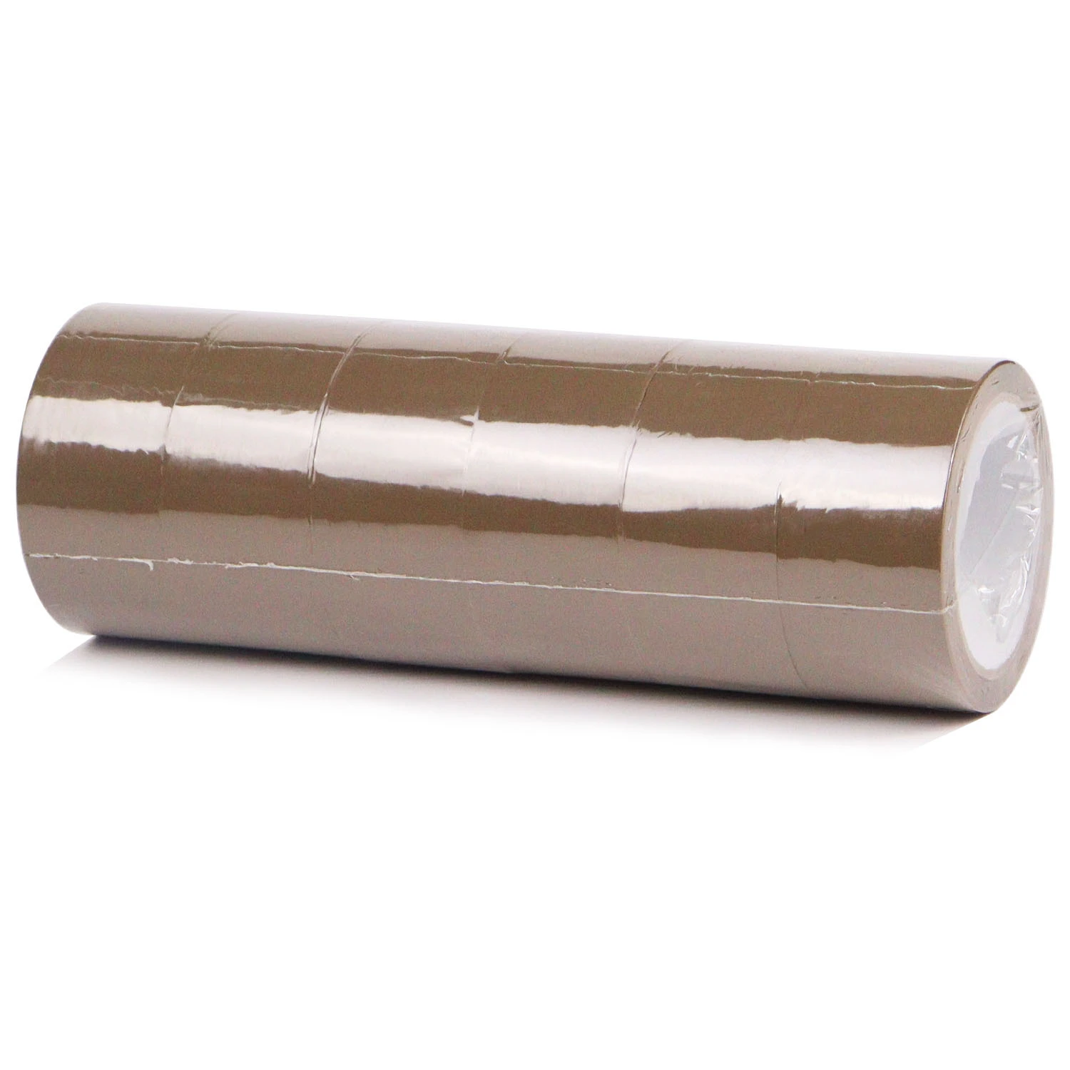 Brown/Tan Strong Adhesive Packing Tape for Shipping and Moving Boxes 1