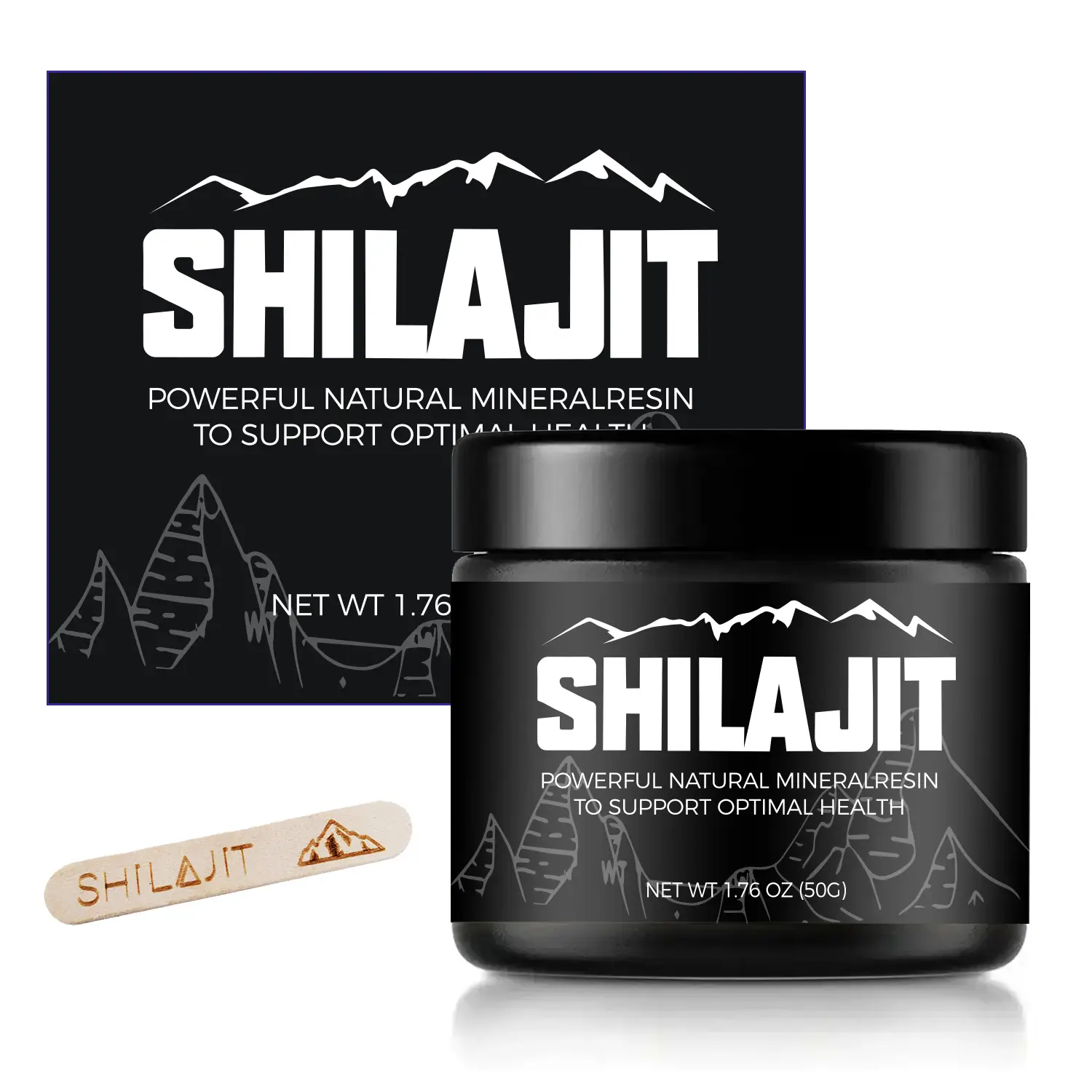 LED. Himalayan Shilajit Resin 30g - Fulvic, Energy, Immunity, OEM 1