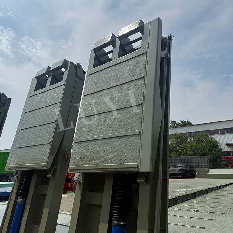Precio de fábrica 3/4/5 Axiles Semi Trailer | Luyi 6