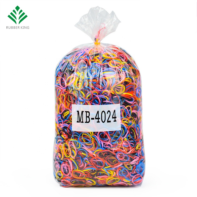 TPU Colorful Hair Rubber Bands, Soft Skin Friendly Ties – Bulk Wholesale 3