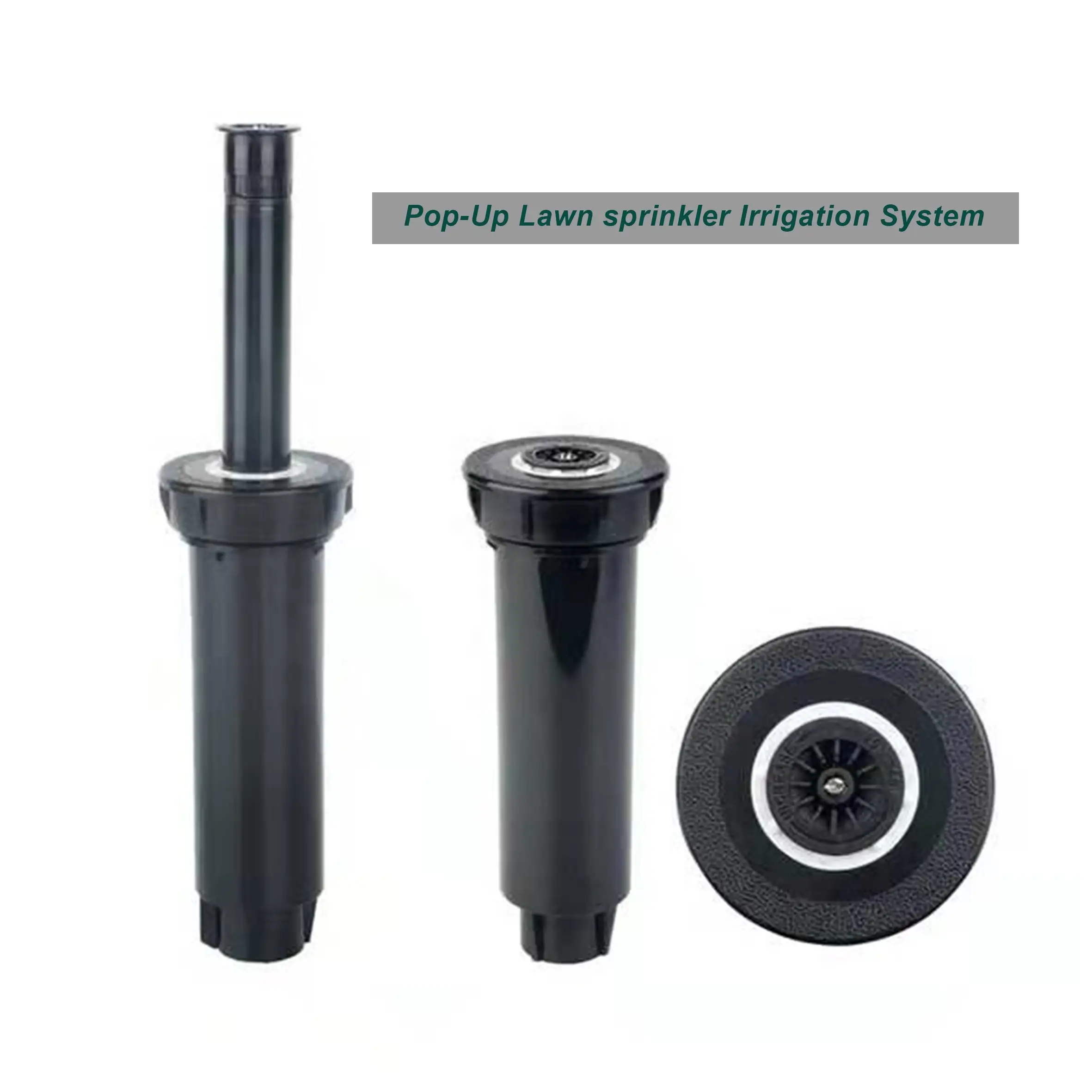 1/2英寸内螺纹40-360°埋地式花园洒水器（带过滤器） 1