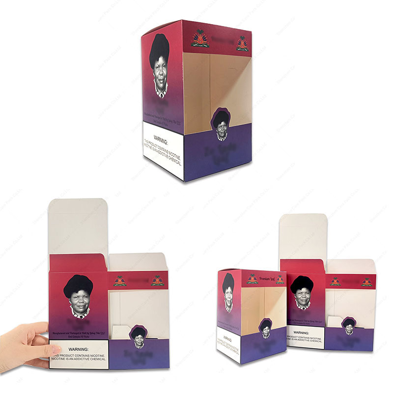 Boîte de présentation pour emballage de feuilles à cigares, sachets de tabac, étui à cigares, boîtes d'emballage pour feuilles à cigares 6