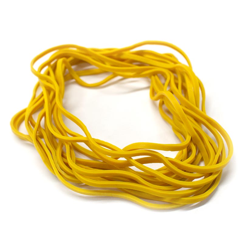 Large Heavy Duty Yellow Rubber Bands for Packaging & Office Use – Bulk Wholesale 1