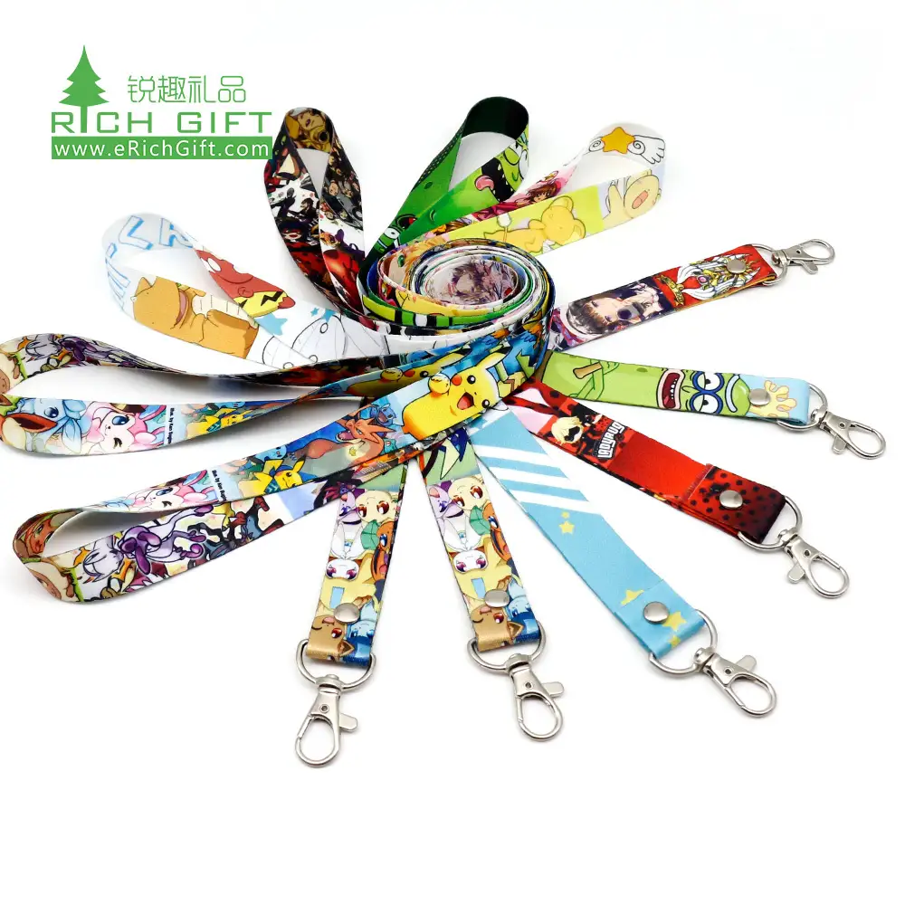Gepersonaliseerde cartoon lanyards | Fabrikant van leuke lanyards 1