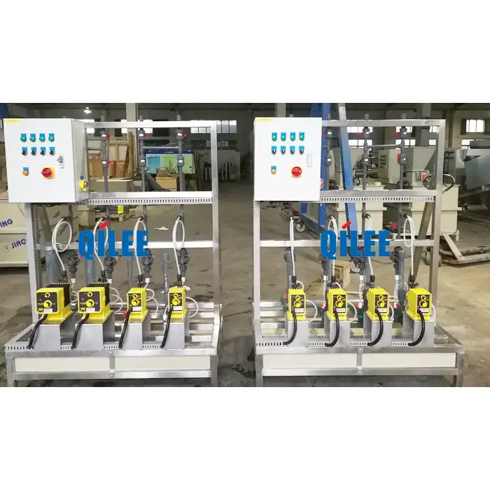 Auto Polymer Dosing for Chlorinated Pool/Aquarium Sludge 1