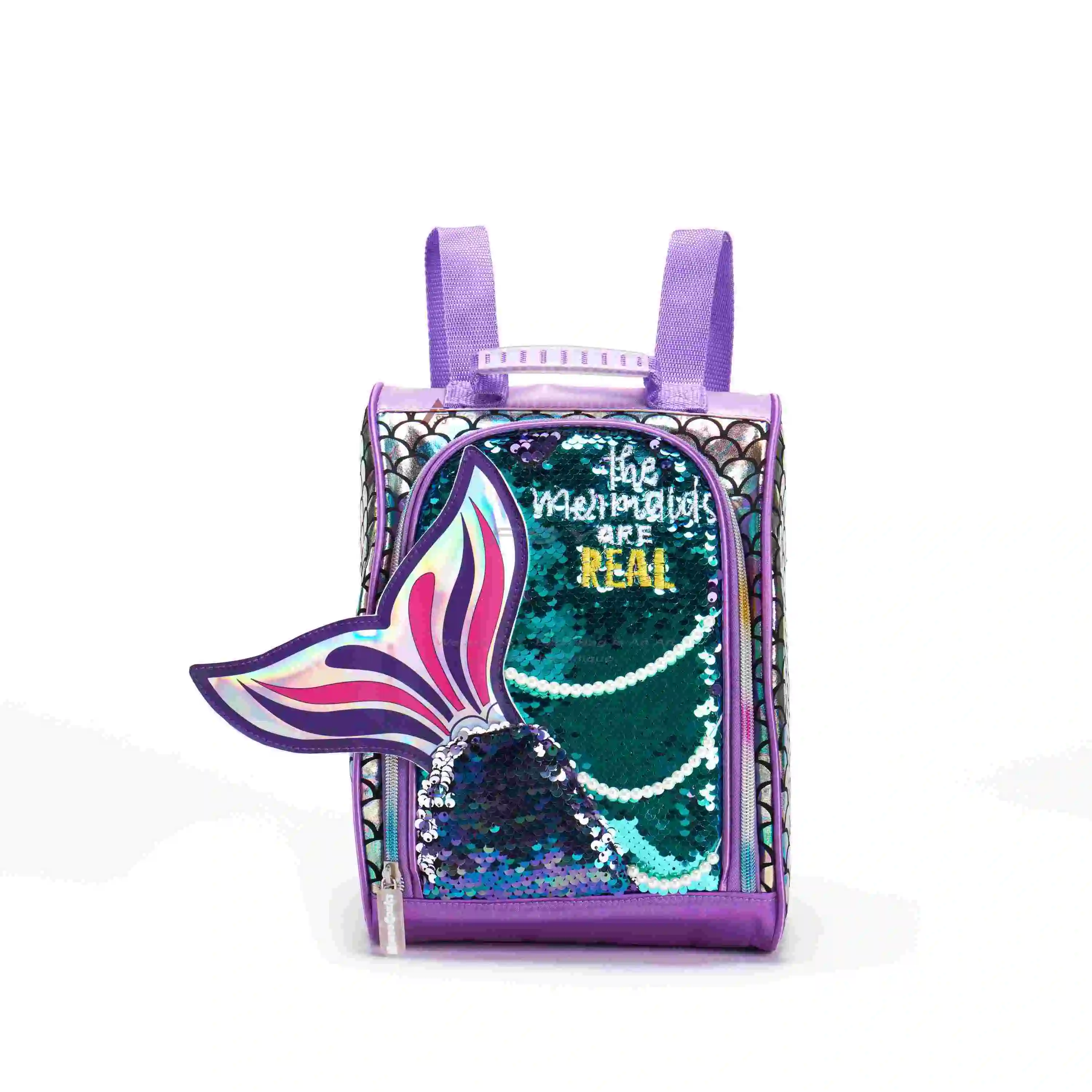 Customized Waterproof School Bags For Boys And Girls Sublimation Backpack And Lunch Bag For Children 1