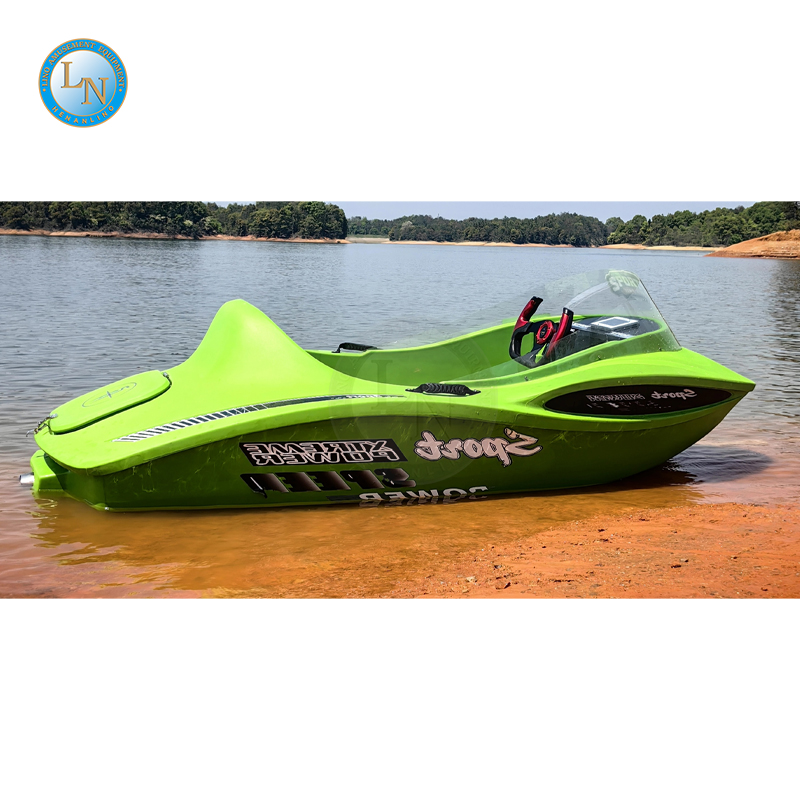 New Model Electric Water Go-karting Boat Mini Racing Jet Boat Go-kart Boat For Sale 7