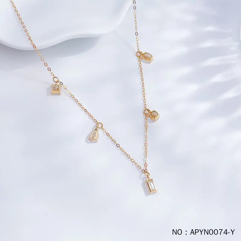 Lab Diamond Necklace Custom Lab Diamond Pendant Suppliers 4