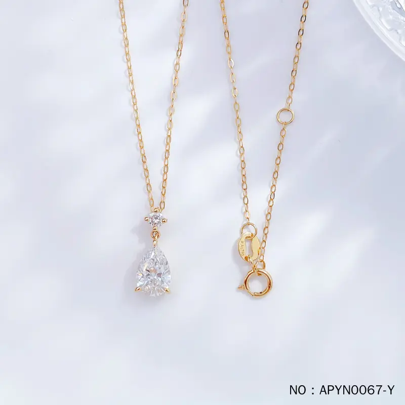 Lab Grown Diamond Heart Necklace by DKL Jewelry 3