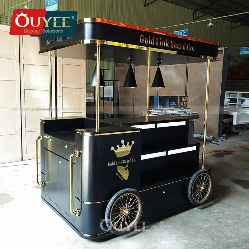 Eiscreme-Schränke, Thekenauslage, Dessertwagen im Einkaufszentrum 1