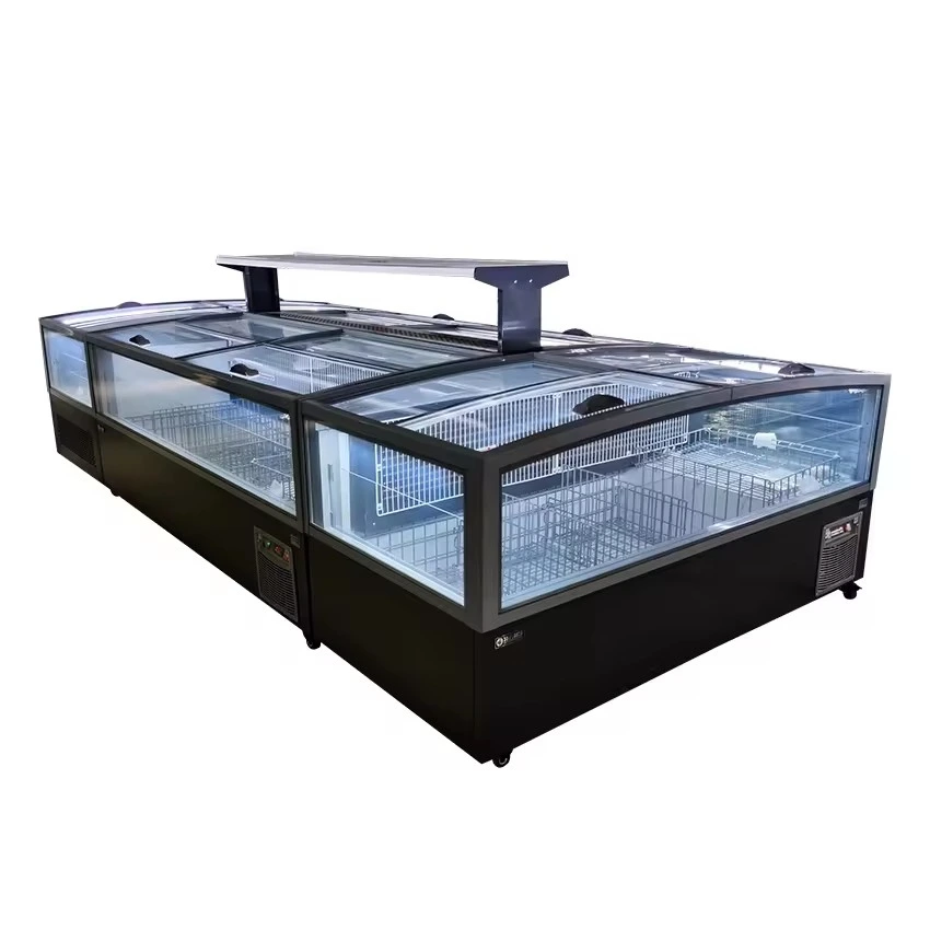 Freezer paparan pulau