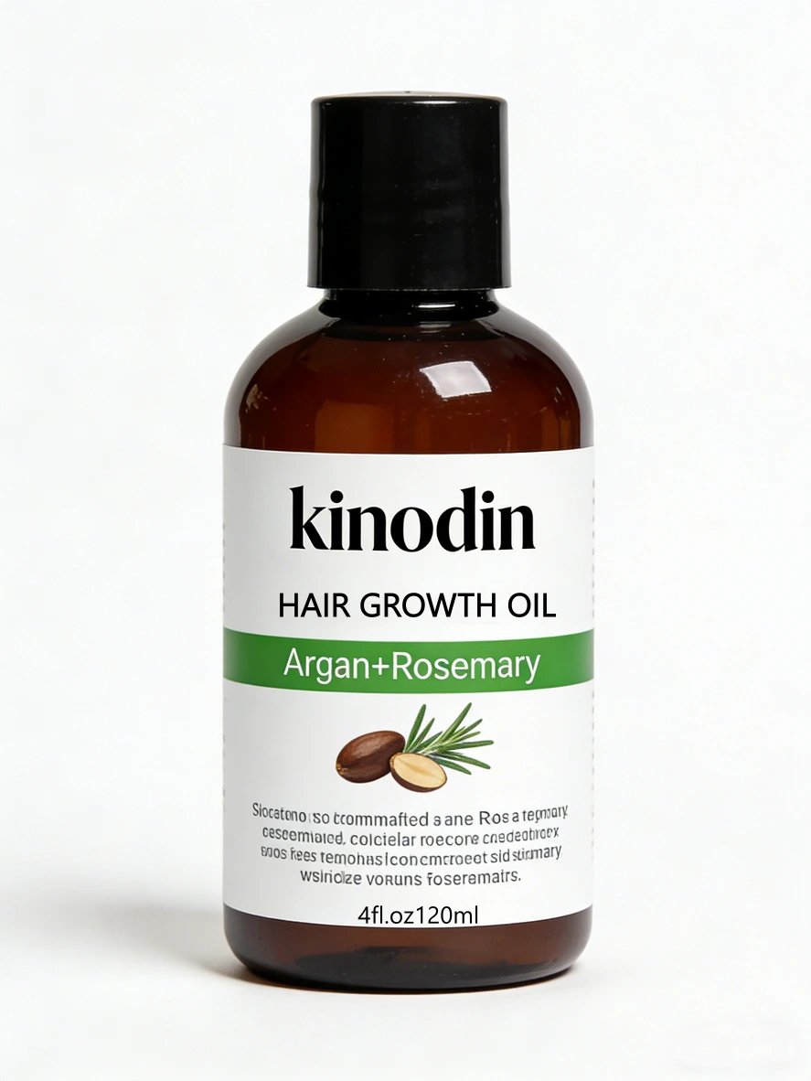Minyak Kulit Kepala Rosemary Argan Organik: Minyak Penumbuh Rambut yang Menutrisi, Memperbaiki Rambut dan Mencegah Kerontokan. 1