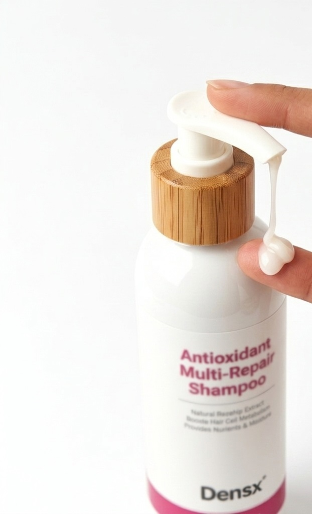 Oem Private Label Antioxidant Multi-repair Shampoo Anti-aging,Rosehip Extract,Customizable Bottle & Label 3