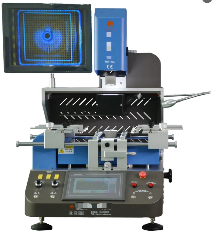 محطة عمل لإصلاح PLC BGA عالية الدقة مع لحام موجة متعدد المناطق 1