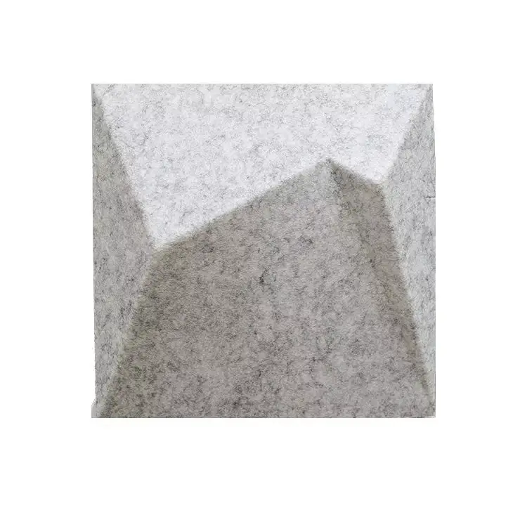 Panneaux acoustiques décoratifs muraux 3D en fibre de polyester pour l'isolation phonique 1