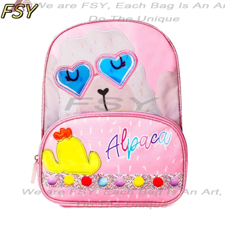 Factory Wholesale Large Capacity New Children's School Bag For Teenagers For Kids Cute Light Casual Backpack 1
