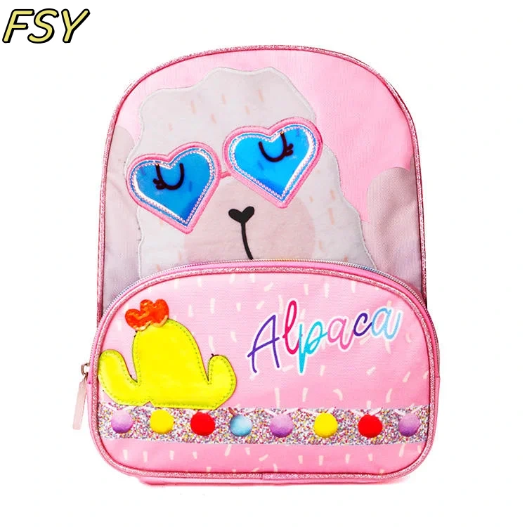 Bag Factory Wholesale Large Capacity New Children's School Bag For Teenagers For Kids Cute Light Casual Backpack 1