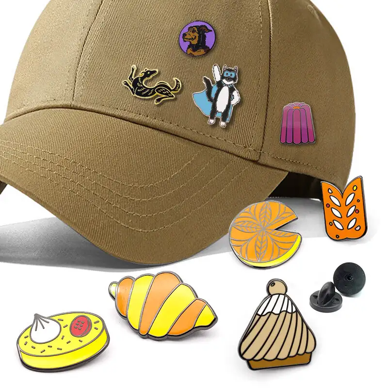 Gepersonaliseerde reversspeldjes voor hoeden en kleding | Gratis ontwerphulp en offertes 1