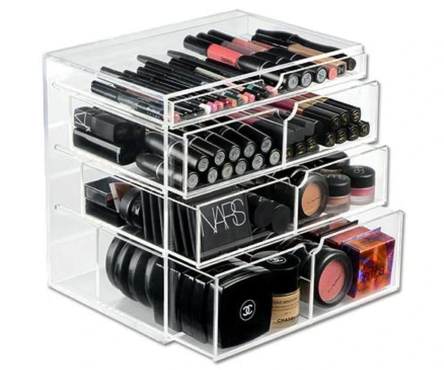 工場卸売り各種格安アクリル製メイクアップオーガナイザー（引き出し付き） 1
