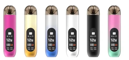 Asterbar Vape Pod Kit Adjustable Power with Degital Display Refillable 2ml 800mAh Elf Randm - Vape and Vape Pod 1