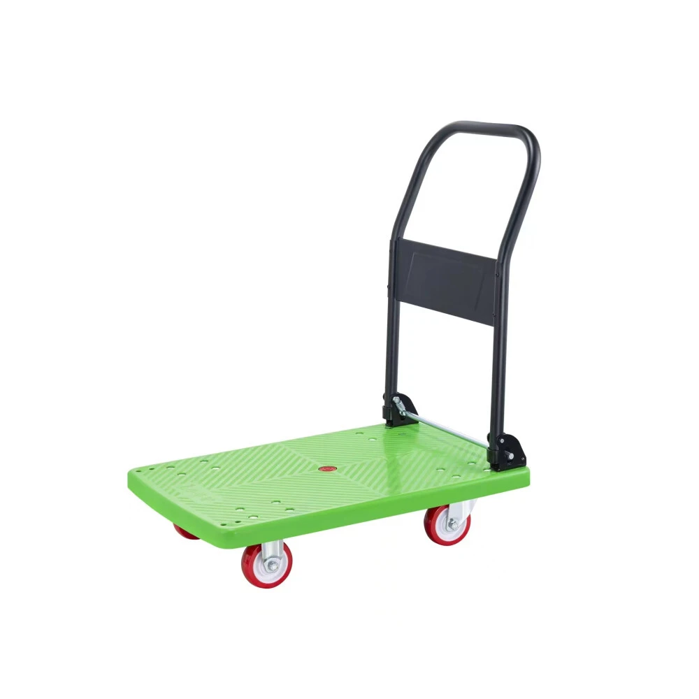 Foldable Storage Flat Platform Trolley Plastic Folding Trolley Hand Truck 1