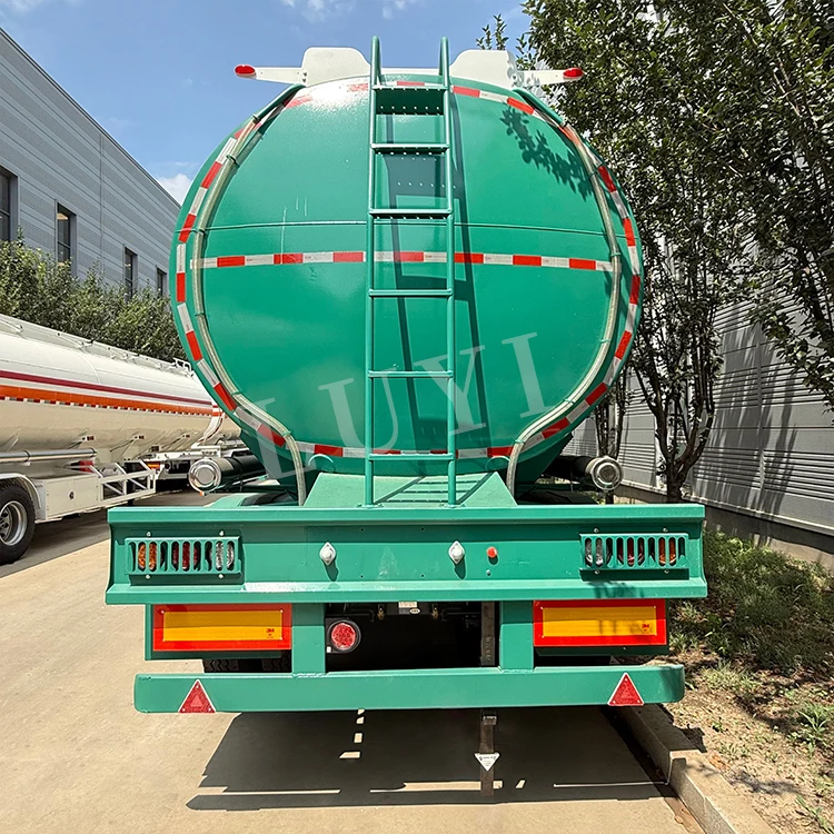 3 Axle 3 Compartments Oil Tanker Semi Trailer 5