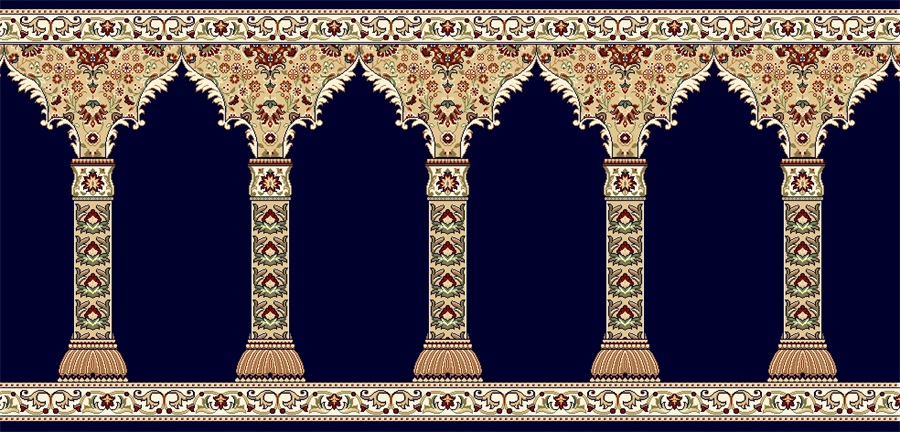 Factory Custom High-Quality Muslim Polypropylene Prayer Carpet 5