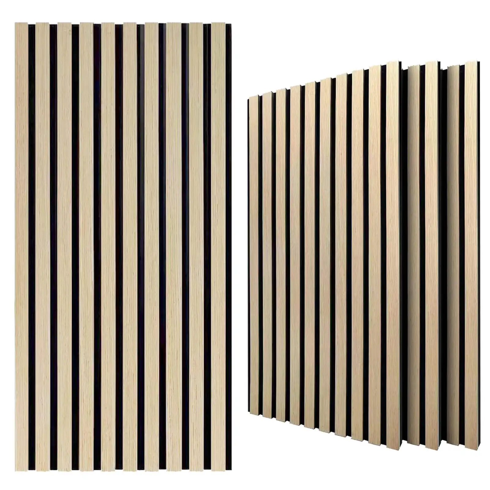 Soundproof Acoustic Wooden Slat Wall Panel MDF Sound Absorption Panel 1