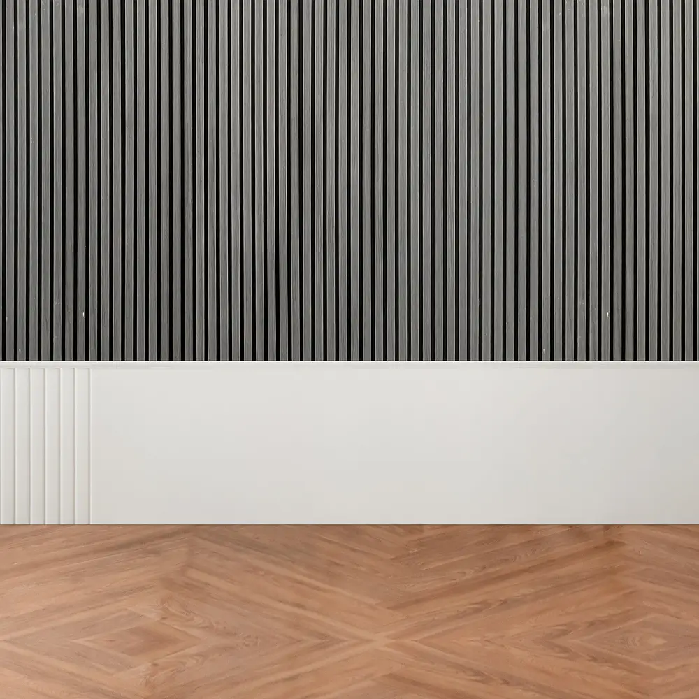 Office Studio Grey Oak Acoustic Wood Wall Panels Soundproofing Wood Panels 1