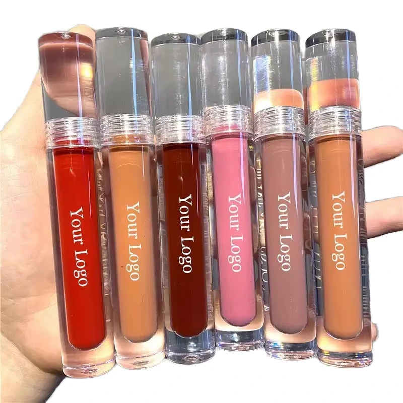 Vegan Liquid Lipsticks Custom Private Label Matte Liquid Lipstick Customized Package Chemical Waterproof Wholesale 26 Colors 10 1