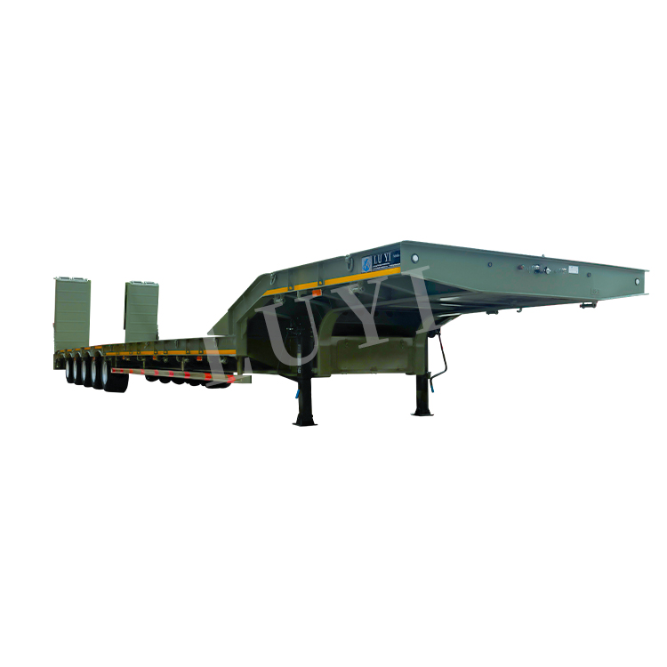 Precio de fábrica 3/4/5 Axiles Semi Trailer | Luyi 1