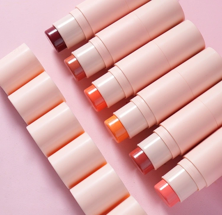 Mlm Custom Makeup Wholesale Waterproof Non-remover 3d Contour Double Head Brightening Blush Stick And Highlight Stick 1