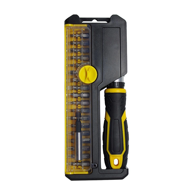 21-in-1 Mobile Phone Repair Precision Insulated Screwdriver Set Diy Grade With Ratchet Handle And Plastic Material 1